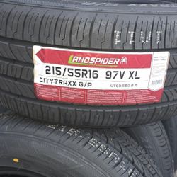 Brand  New Tires  215/55r/16