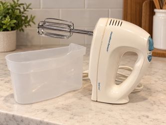 Hamilton Beach 6-Speed Hand Mixer with Beaters & Storage Case