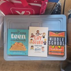 3 Books For A Pre-teen Boy
