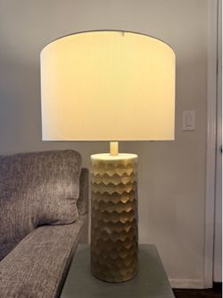 Gold lamp