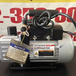 Pittsburgh 2.5 CFM Vacuum Pump