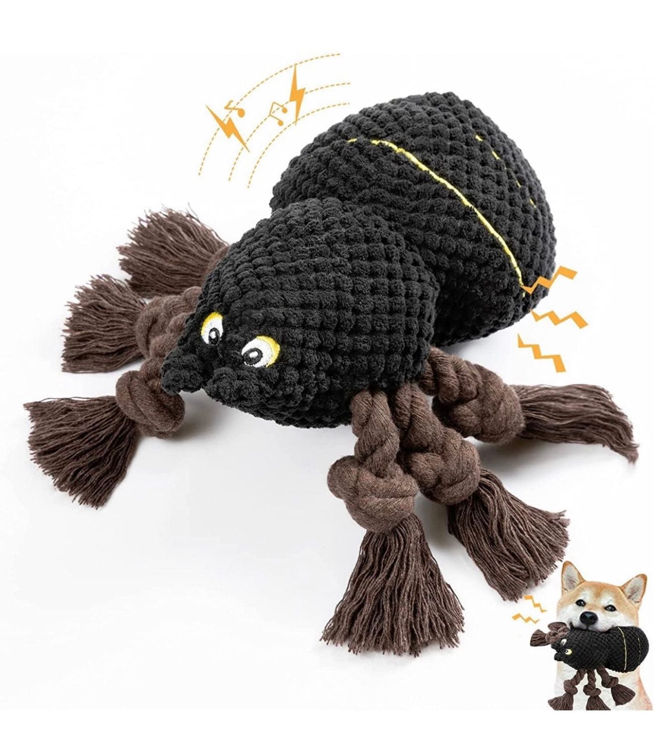 Stuffing Squeaky Plush Dog Toy for Large & Small Medium Dog