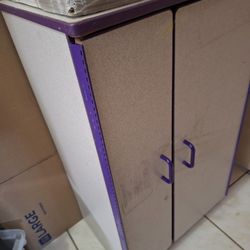 Rolling Heavy Duty Cabinet With Shelves