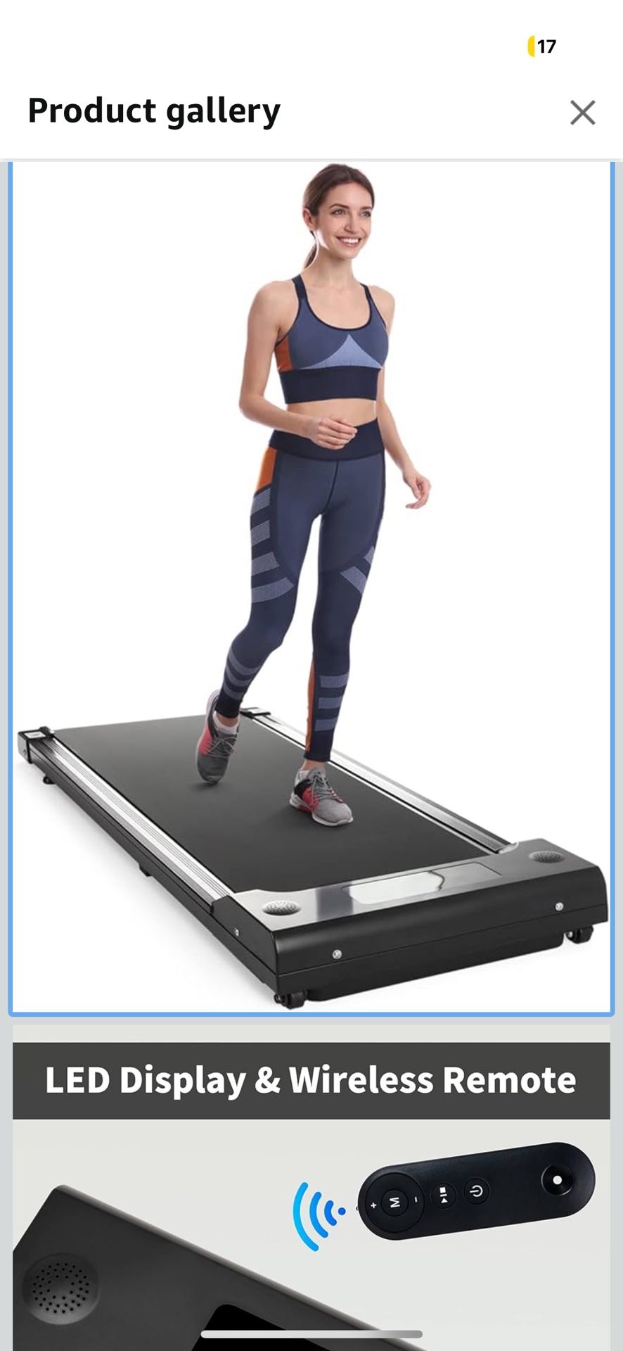 Gallelife 2 in 1 Treadmill/Walking Pad