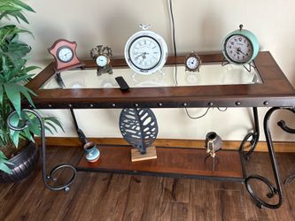 Sofa and end tables
