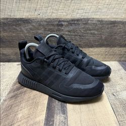 Adidas Originals Smooth Runner Black Athletic Sneakers Shoes Kids Children's Size 4