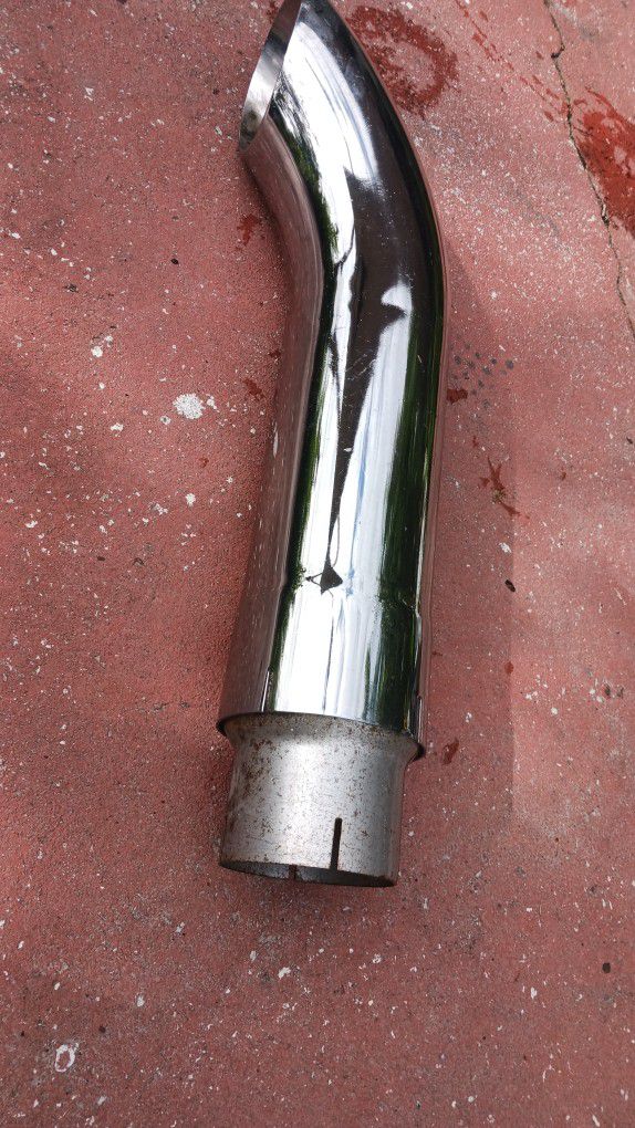 Diesel Truck Muffler Tail Pipe With Adapter 4 In