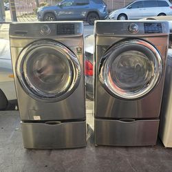 🍂SET WASHER AND DRYER SAMSUNG PEDESTALS🍂✔️SIDE BY SIDE✔️ 🆓️FREE DELIVERY🆓️