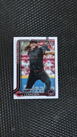 Topps Rhett Lowder Rookie Baseball Card RC