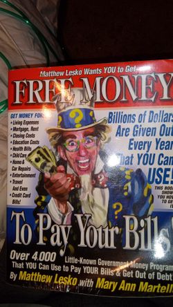 Free Money To Pay Your Bills Book