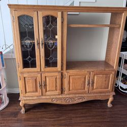 Oak Entertainment Center