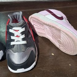 Baby Girl Sneaker Dunk Huarache Pink Jordans