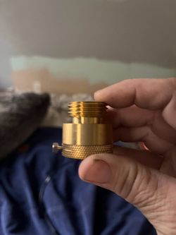 3/4” brass backflow preventer  X’s 16
