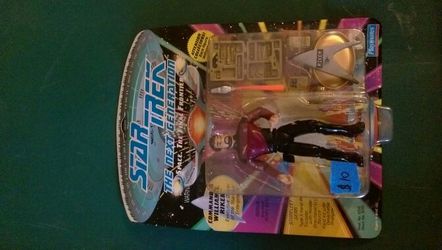 Star Trek action figure. Commander William Riker