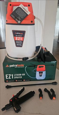 PetraTools EZ1 Battery Powdered Sprayer 1 Gallon