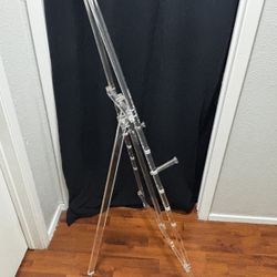 NEW Clear Acrylic Easel Stand – Wedding / Event Sign Display (Adjustable)