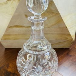 Antique Crystal glass Wine decanter
