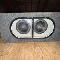 MTX Subwoofers 8” In Ported Box