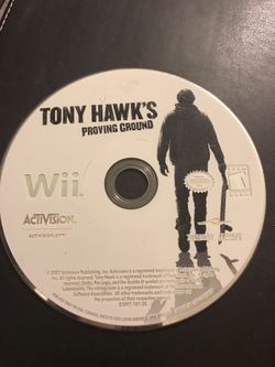 Wii Tony Hawk's Proving Ground 2007, Disc Only, Preowned - Works Great