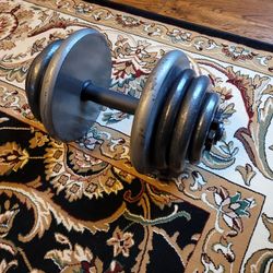 Dumbbell  Adjustable Wait  50 Lb Max