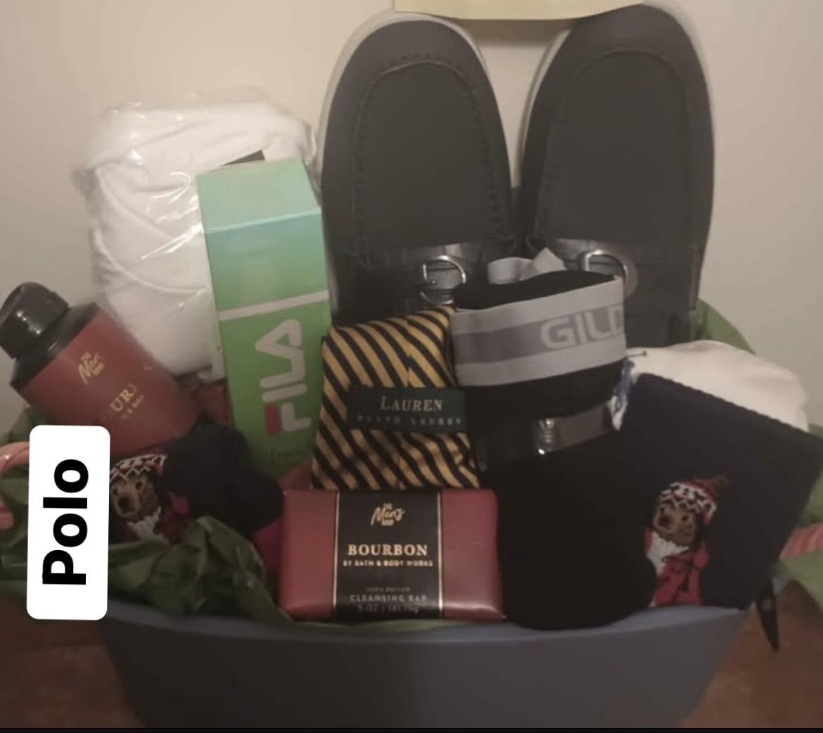 Men’s Polo Gift Basket
