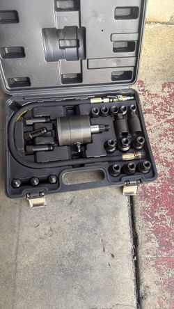 Pneumatic Injector Puller Set Compatible with Diesel Engines Air Vibration Injector Removal Tool Kit