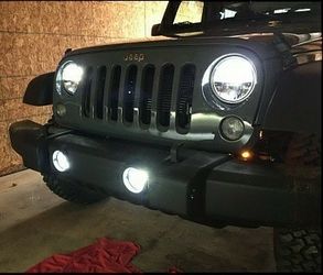 2pcs LED Headlights, Fog Lights, Daytime Lights, Bulb 6500k 8000 lumens *6 Months Warranty*