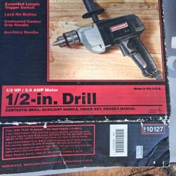 Craftsman 1/2 Inch Electric Drill