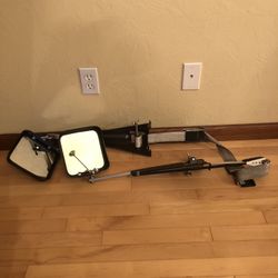 Pair Extension Mirrors For Hauling Trailer/RV Increased Visibility 