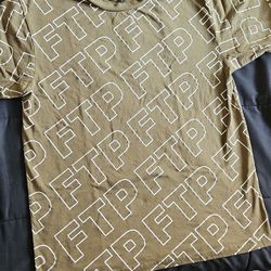 Ftp All Over Outline Logo Shirt