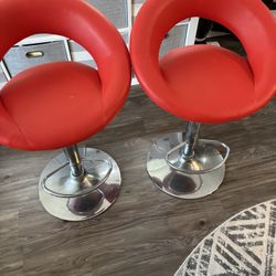 Red Bar Stools