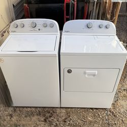 Washer And Dryer Electric Set Whirlpool High Efficiency  