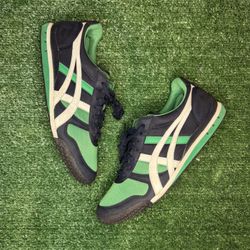 Asics Onitsuka Tiger Ultimate 81 Navy Green Men’s Size 10 F831213
