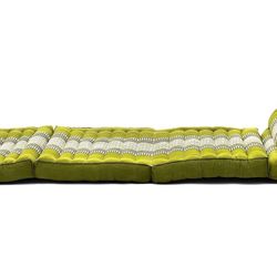 Leewadee Japanese Floor Mattress Thai Floor Bed with Triangle Cushion - Futon Mattress 67 x 21 inches - New
