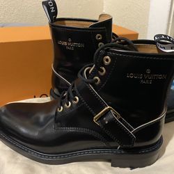 Louis Vuitton Men's Leather Boots for Sale