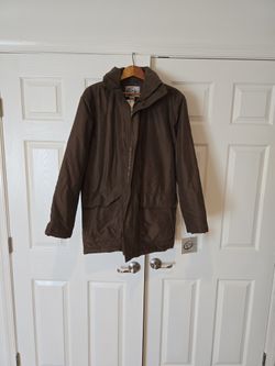 Weather Tamer Coat In Brown Size M