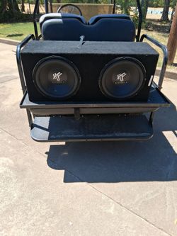 LOUD! " Hifonics Subwoofers in Ground Shaker Enclosure – Dual 12 Box