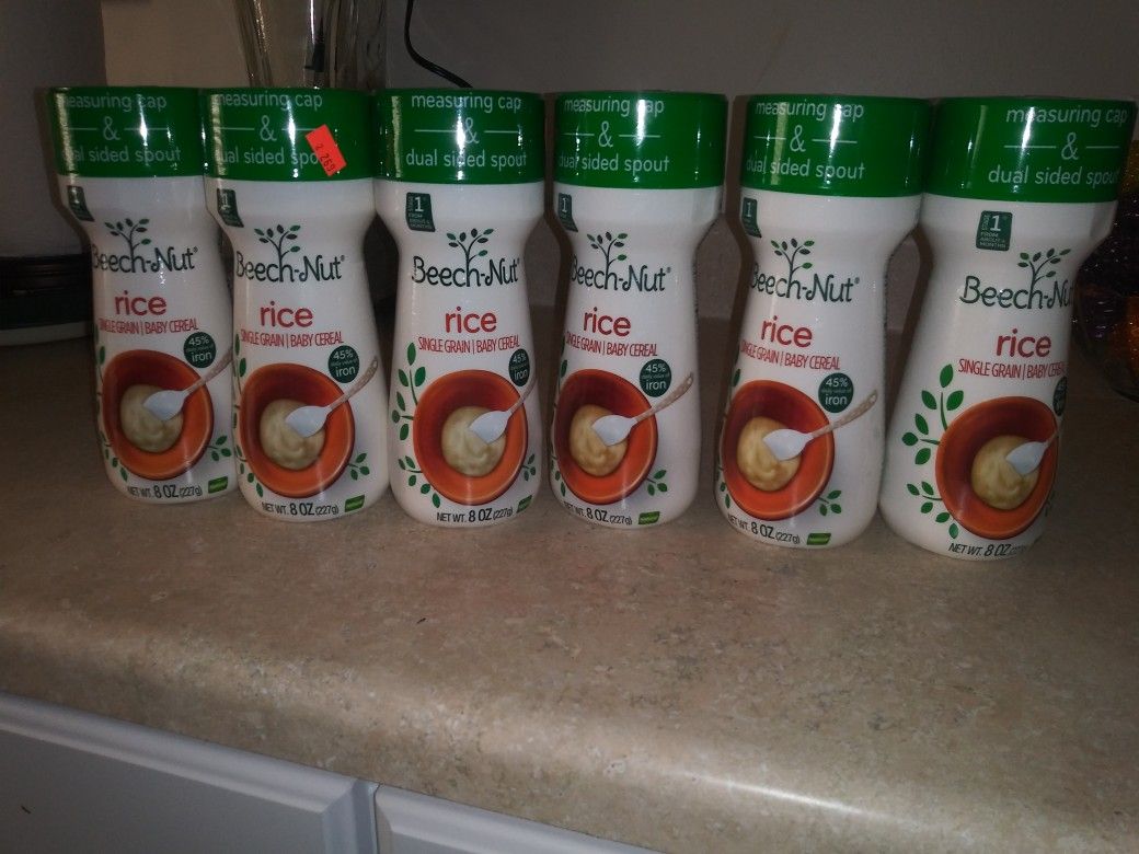 6 Cereales de bebé