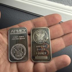 1 Troy Ounce bars