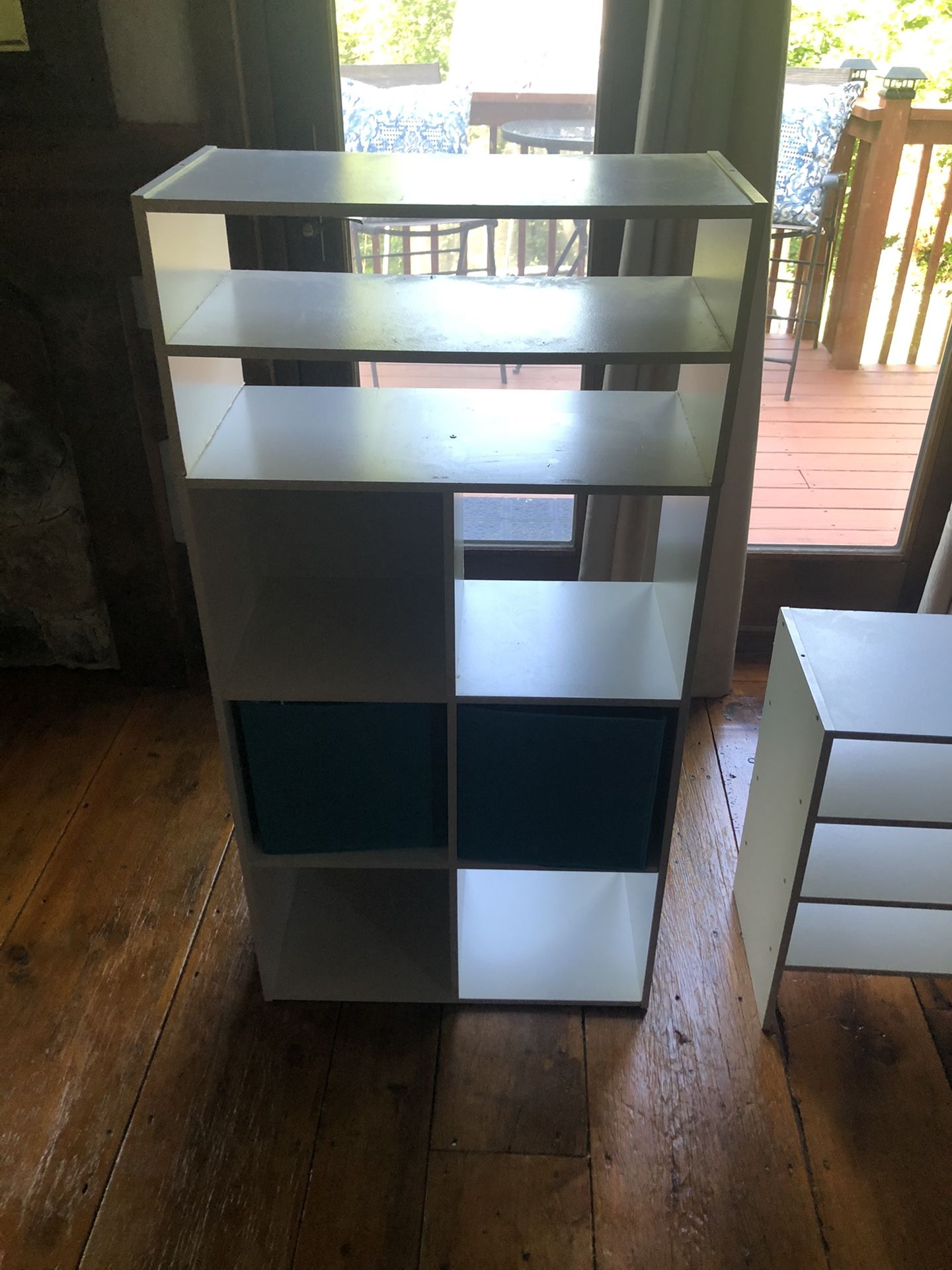 Shoe shelves and storage