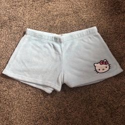 Hello Kitty Plush Sleep Shorts