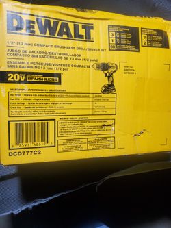 Dewalt Half Inch Drill