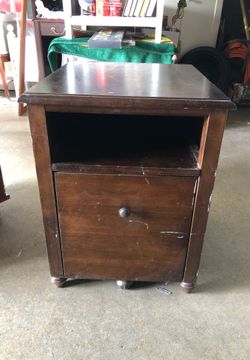 Small Side Filing Table