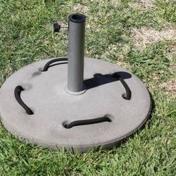 IKEA Umbrella Holder Base 23” Round weighs 80 lbs