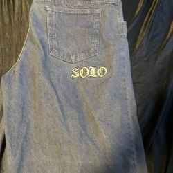 Dark Grey Solo Pants/jeans