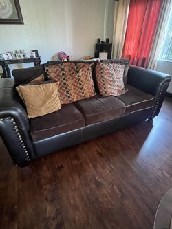 Brown Couches