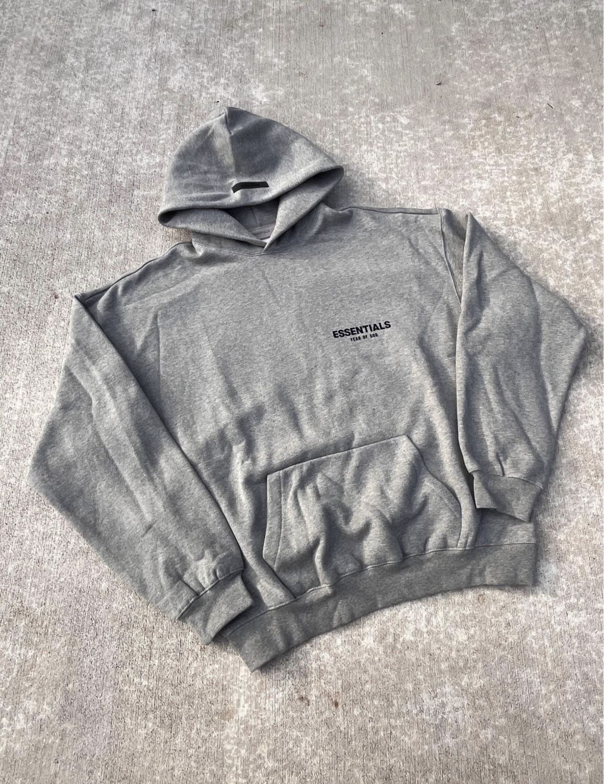 Dark Oatmeal Essentials Hoodie