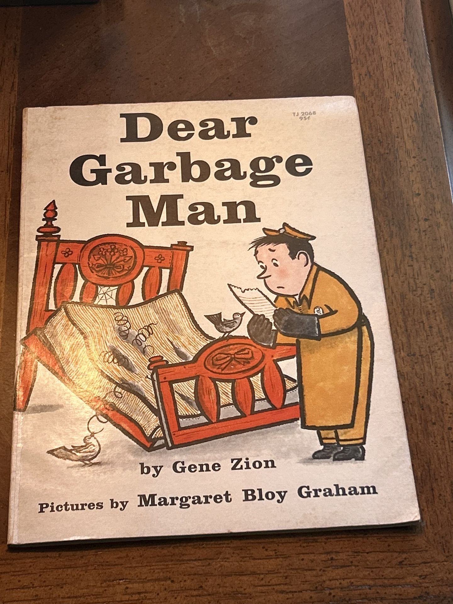 1970s Vintage "Dear Garbage Man" by Zion, Gene & Graham, Margaret B. (Paperback)