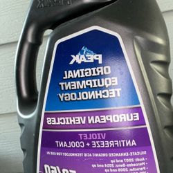 Peak Original Equipment Technology Violet Antifreeze+ Coolant 