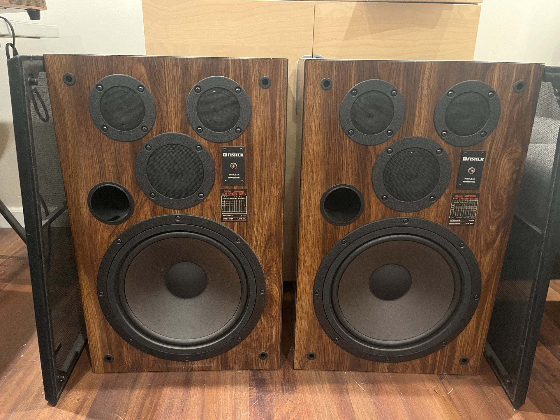 fisher dc-12 speaker system